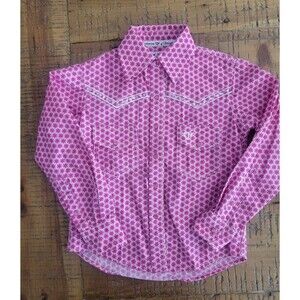 COWGIRL HARDWARE girls rodeo shirt XS